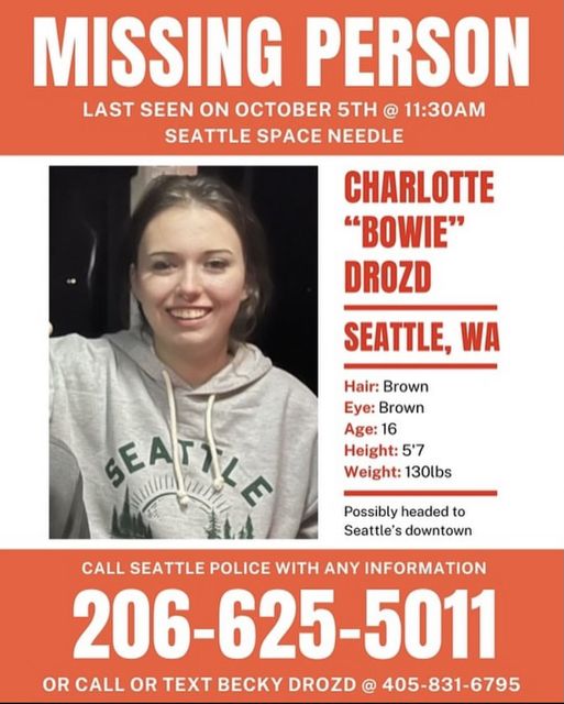 Steven Drozd, The Flaming Lips, daughter Charlotte "Bowie" Drozd missing since October 5